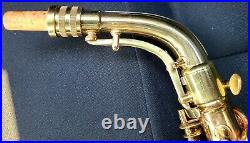 MINTy Conn 26M Connqueror deluxe/improved 6M VIII Naked Lady pro alto saxophone