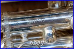 Mack Brass EU1150S 4 Valve Compensating Silver Euphonium w Case