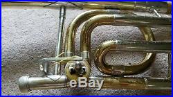 Make offer Early Elkhart Conn 72h Single Trigger Bass Trombone