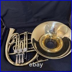 Marching French Horn / Mellophone Body (Detachable Bell) with Hard Case