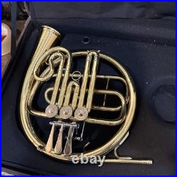 Marching French Horn / Mellophone Body (Detachable Bell) with Hard Case