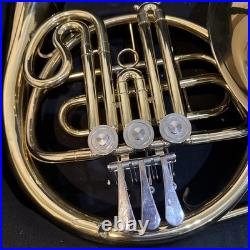 Marching French Horn / Mellophone Body (Detachable Bell) with Hard Case