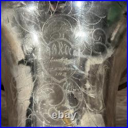 Martin Handcraft Elkhart, IND Silver Plate Baritone Horn #61916