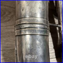 Martin Handcraft Elkhart, IND Silver Plate Baritone Horn #61916