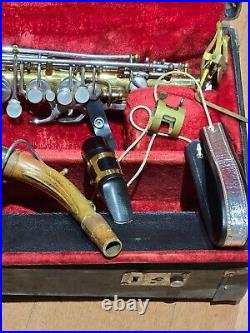 Martin Imperial Elkhart-Indiana Alto Saxophone Vintage Original Case