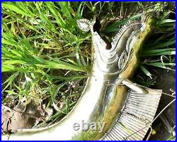 Medieval Celtic DeskFord war Iron Age Brass Playable Carnyx Trumpet Horn GD05