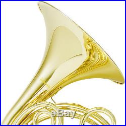 Mendini Single F-Key French Horn Gold School Band+Tuner