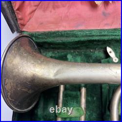 Mid 1930s King H. N. White Cornet Trumpet With Case. 22851