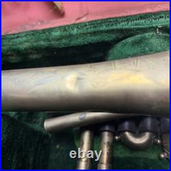 Mid 1930s King H. N. White Cornet Trumpet With Case. 22851