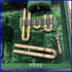 Mid 1930s King H. N. White Cornet Trumpet With Case. 22851