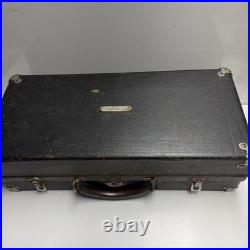 Mid 1930s King H. N. White Cornet Trumpet With Case. 22851