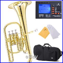 NEW BAND STUDENT Eb ALTO HORN with Stainless Steel Valve