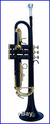 NEW BLACK BAND TRUMPET WithCASE-APPROVED+ WARRANTY