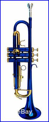 NEW BLUE BAND TRUMPET WithCASE-APPROVED+ WARRANTY
