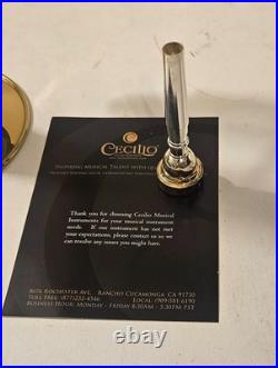 NEW! Mendini Cecilio Trumpet With Case & Xtras