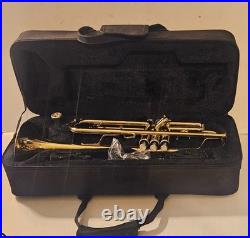 NEW! Mendini Cecilio Trumpet With Case & Xtras