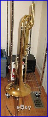 NEW PRICE Duo Gravis Bass Trombone King 6B Dual Dependant triggers 10 Bell