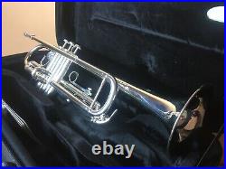 NEW Wisemann DTR-200SP Silver B-Flat Trumpet US Play Tested & Oiled Fine Horn