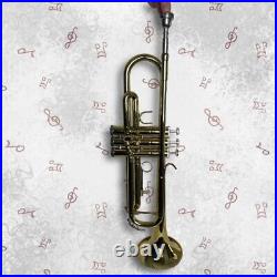 NICE Bundy Selma Gold Student Trumpet Model BTR-130 with Bundy Case & Mouthpiece