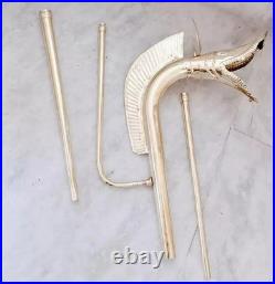 Nautical 18 Gauge Brass Carnyx of Tintignac Celtic war Horn fully Playable