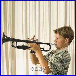 New Black Student School Band Bb Trumpet With Casa Xmas Gift for Beginner