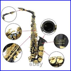 New Brass Eb Alto Saxophone Sax Gold with Case Student Beginner & Accessories New Brass Eb Alto Saxophone Sax Gold with Case Student Beginner & Accessories