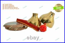 New Brass Material Udukai South Indian Style Drum Folk Musical Instruments Udukk