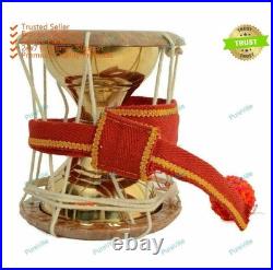 New Brass Material Udukai South Indian Style Drum Folk Musical Instruments Udukk