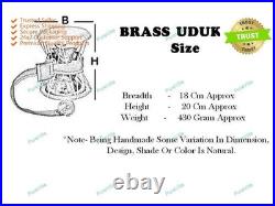 New Brass Material Udukai South Indian Style Drum Folk Musical Instruments Udukk