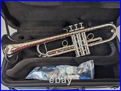 New Carol Brass CTR-5000L-YST-Bb-S Professional Bb Trumpet, 2-Year Warranty