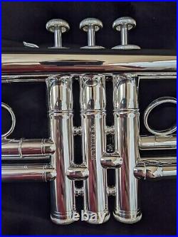 New Carol Brass CTR-5000L-YST-Bb-S Professional Bb Trumpet, 2-Year Warranty