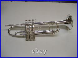 New Carol Brass CTR-5060H-GSS-Bb-S Professional Bb Trumpet Silver Plated