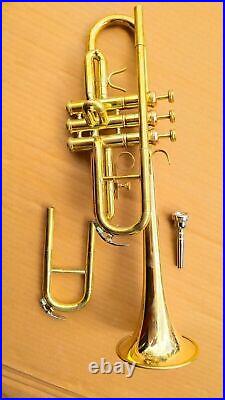 New Golden Brass flat Trumpet C Fantastic FOR STUDENTS BLACK FRIDAY SALE
