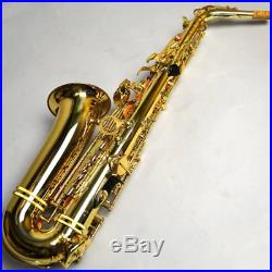 New JUPITER JAS-769 Alto Saxophone Eb Tune Gold Lacquer Sax With Case DHL POST
