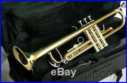New Student To Intermediate Golden Brass Marching Concert Band Trumpet-b Flat