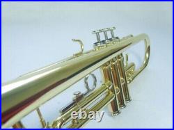 New Trumpet Musical Instrument Gold Plating Brass Material