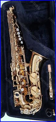 New YAMAHA YAS-280 Gold Lacquer Student Alto saxophones