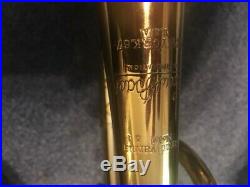 New York Bach Mount Vernon Stradivarius Bb Cornet (Trumpet) SN 12756 VINTAGE