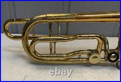 Nice Benge 290 Double Rotor Bass Trombone In Good Playing Condition
