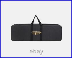 Nickel Valve Trombone Brass with Case, Mouthpiece Smooth, Warm Tone Trumbone