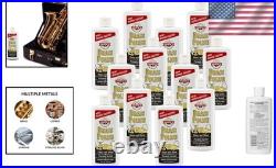 Non-Flammable Brass Polish Safe for Home, Musical Instruments, and More, 8 oz