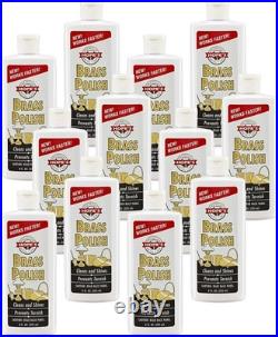 Non-Flammable Brass Polish Safe for Home, Musical Instruments, and More, 8 oz