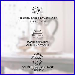 Non-Flammable Brass Polish Safe for Home, Musical Instruments, and More, 8 oz