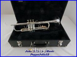 OLDS AMBASSADOR TRUMPET 1967 RESTORED With SILVER AND GOLD finish ON SALE NOW