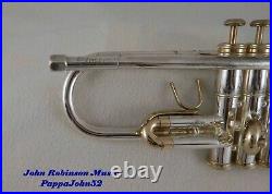 OLDS AMBASSADOR TRUMPET 1967 RESTORED With SILVER AND GOLD finish ON SALE NOW