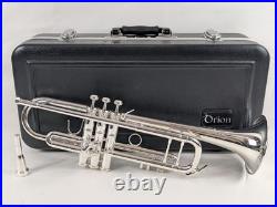 ORION Silver Bb Trumpet OTR-411S with Mouthpiece Case (EC2031883)