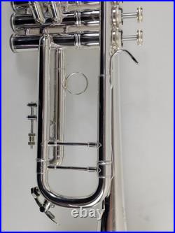ORION Silver Bb Trumpet OTR-411S with Mouthpiece Case (EC2031883)