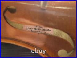 Old Violin Heinrich Moritz Schuster
