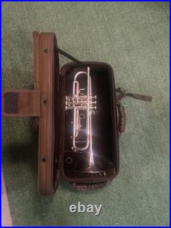 Older B. A. C Trumpet Silver Plate, Beginning Pro Model, #V25058