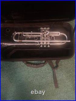 Older B. A. C Trumpet Silver Plate, Beginning Pro Model, #V25058